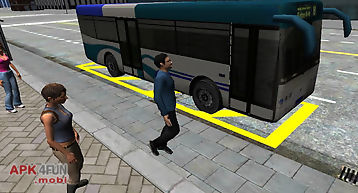 3d city driving - bus parking
