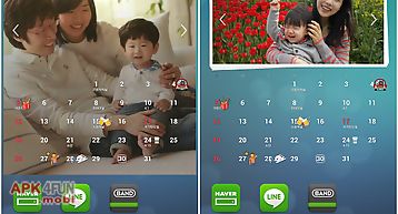 Dodol calendar widget