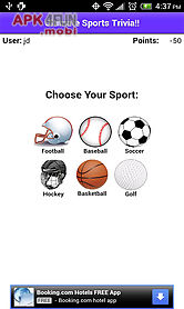 sports trivia app