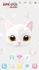 marshmallow cat live theme