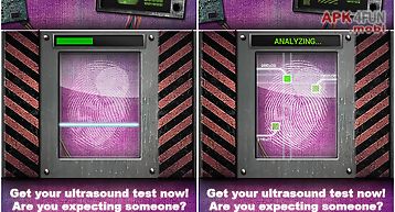 Pregnancy scanner prank