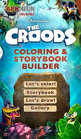 the croods coloring storybook