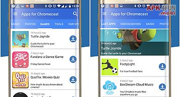 Apps for chromecast