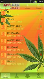 weed ganja - go contacts theme