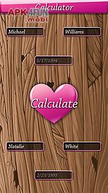 love calculator: couple test