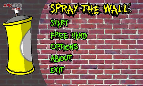 spray the wall 3d