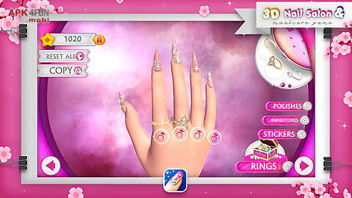 3d nail salon & manicure game