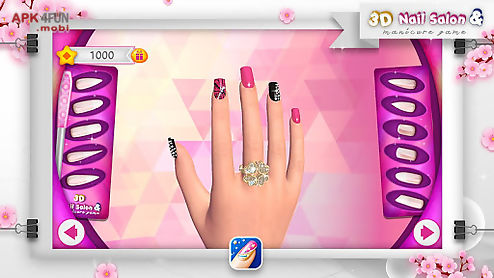 3d nail salon & manicure game