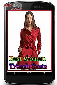best women trench coats