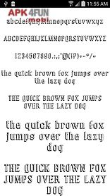 fonts for flipfont 50 #8