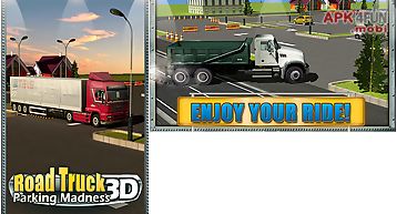 Road truck parking madness 3d