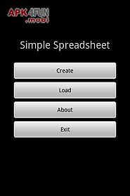 simple spreadsheet (free/ads)