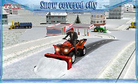 snow blower truck simulator 3d