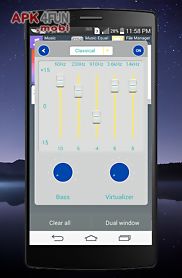 volume bass control equalizer