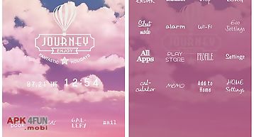 Cute theme-pink clouds-