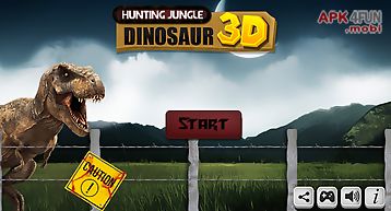 Hunting jungle dinosaur 3d