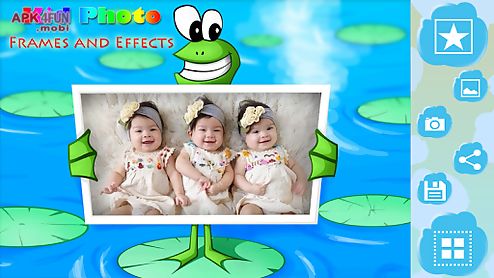 kid photo frames and effects