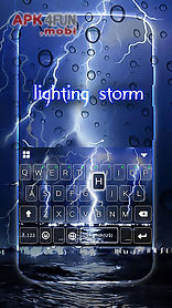 lighting storm emoji keyboard
