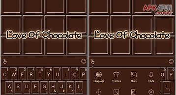 Love of chocolate theme