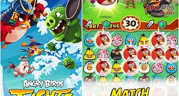 Angry birds fight! rpg puzzle