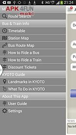 arukumachi kyoto route planner