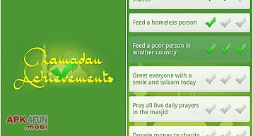 Ramadan achievements