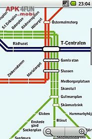 stockholm subway maps plus