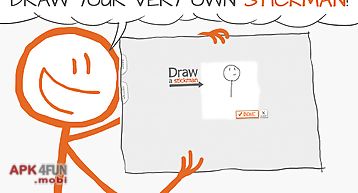 Draw a stickman