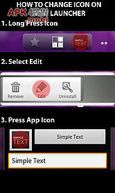 simple text-text icon creator