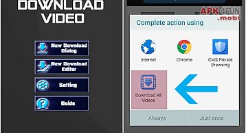 Download video fastest