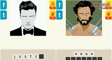 Guess the celebrity! logo quiz