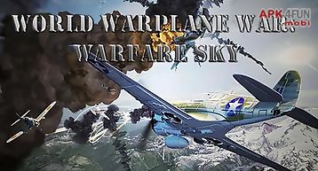 World warplane war: warfare sky