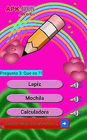 kids quiz game spanish