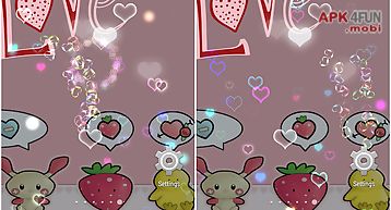 Pink love free wallpaper