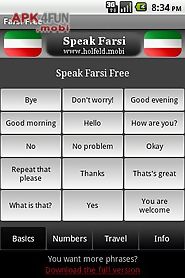 speak farsi free