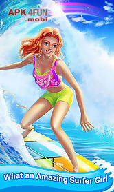 summer girls surfing spa salon