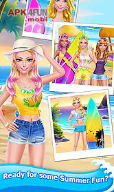 summer girls surfing spa salon