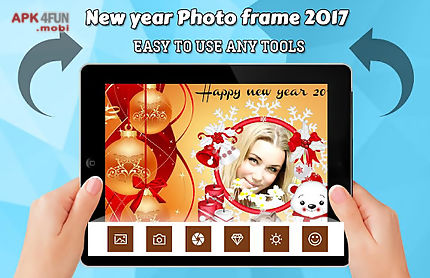 new year photo frame 2017