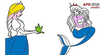 Princess coloring game