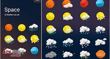 Star style weather iconset