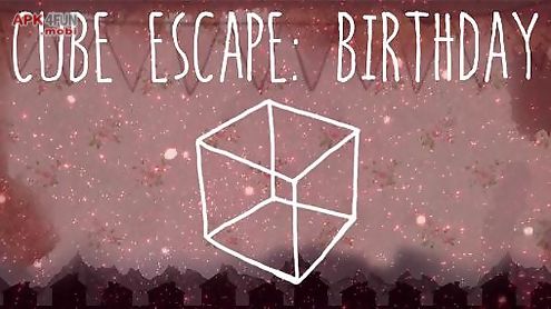 cube escape: birthday