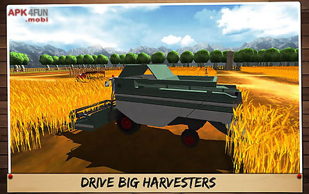 harvest tractor farmer 2016