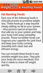 weight loss & healthy foods