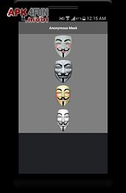 anonymous mask photo maker cam