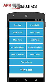 cricket live score & schedule