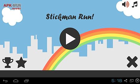 stickman run by 4d soft tech