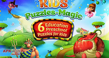 Kids puzzles - magic