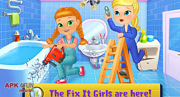 Fix it girls - house makeover