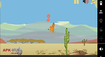 Jumping lion run games