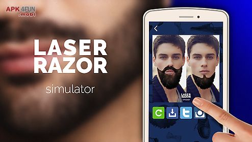 laser razor simulator